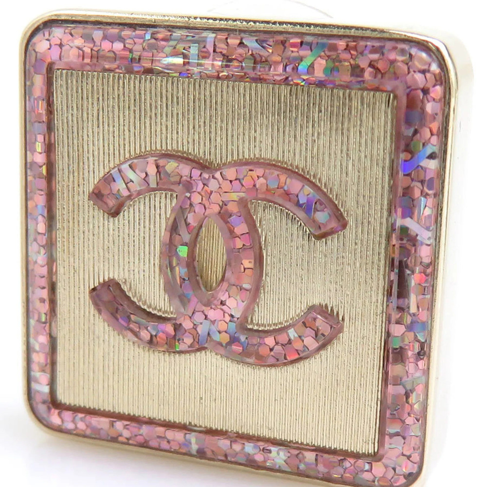 CHANEL Pink Earrings - Picture 7 of 9